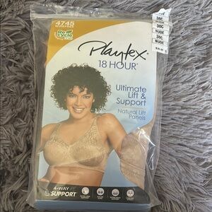 New Playtex 18 Hr Nude Bra size 38C